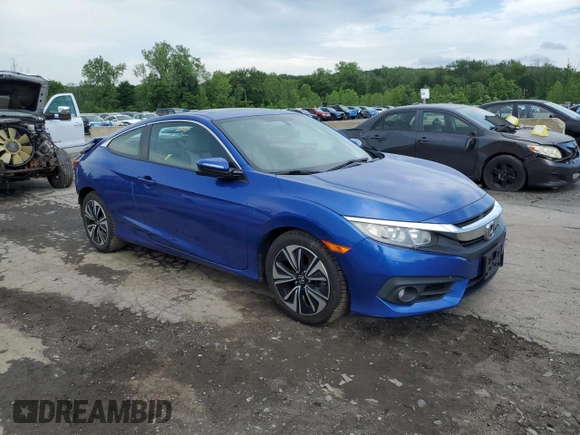 2016 Honda Civic EX-T with VIN 2HGFC3B36GH357121, listed as a Copart auction lot 60967215 with 200,188 mi miles and Salvage title. Bid and sale history available at DreamBid. Image 4.