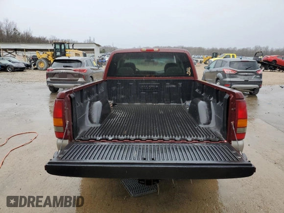 2000 Chevrolet Silverado 1500 with VIN 1GCEC19V3YZ280280, listed as a Copart auction lot 47756885 with 0 mi miles and Salvage Title. Bid and sale history available at carsss.com. Image 6.