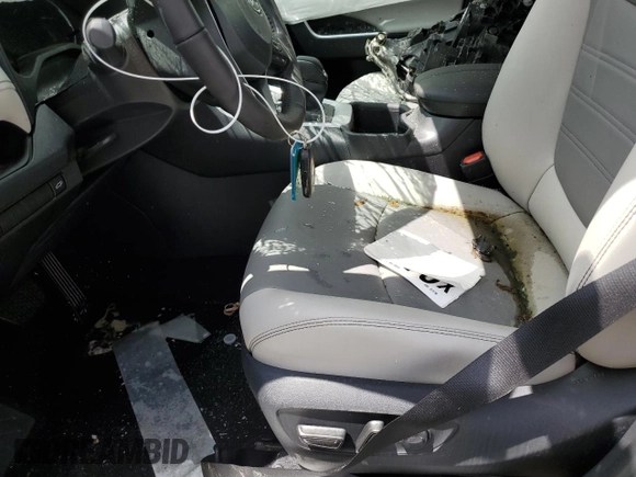2025 Toyota RAV4 XLE Premium with VIN 2T3C1RFVXSW373756, listed as a Copart auction lot 58671675 with 3,782 mi miles and Salvage title. Bid and sale history available at DreamBid. Image 7.