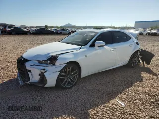 2018 Lexus IS 350 z VIN JTHCZ1D23J5015177, wystawiony jako Copart lot #80008804 z przebiegiem 82 409 mil mil oraz Szkody całkowita. Historia ofert i sprzedaży dostępna na DreamBid. Obrazek 1.