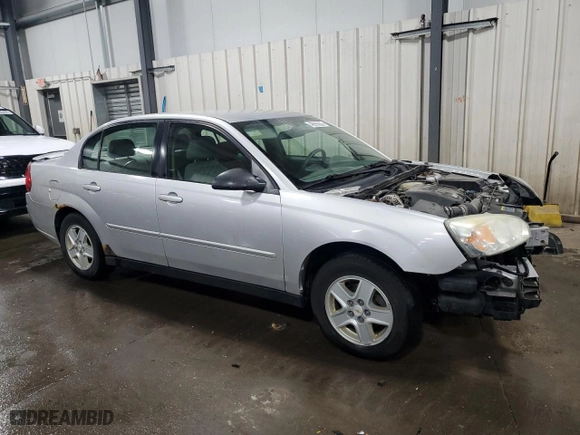 2005 Chevrolet Malibu LS with VIN 1G1ZT52855F309569, listed as a Copart auction lot 49055635 with 210,782 mi miles and Salvage Title. Bid and sale history available at carsss.com. Image 4.