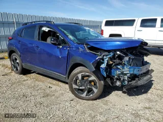 2024 Subaru Crosstrek Limited with VIN 4S4GUHM68R3707869, listed as a Copart auction lot 44650275 with 15,069 mi miles and Salvage Title. Bid and sale history available at carsss.com. Image 4.