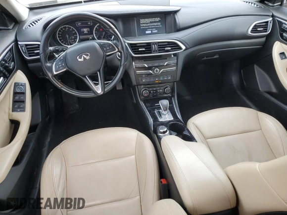 2017 Infiniti QX30 Premium with VIN SJKCH5CR3HA031792, listed as a Copart auction lot 46132175 with 101,870 mi miles and Salvage title. Bid and sale history available at DreamBid. Image 8.