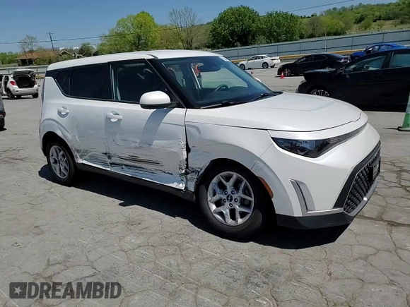 2023 Kia Soul LX with VIN KNDJ23AU5P7876114, listed as a Copart auction lot 53504475 with 34,487 mi miles and Salvage Title. Bid and sale history available at DreamBid. Image 10.