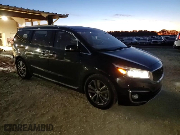 2016 Kia Sedona SX-L with VIN KNDME5C12G6186099, listed as a Copart auction lot 83895704 with 126,147 mi miles and Salvage Title. Bid and sale history available at carsss.com. Image 12.