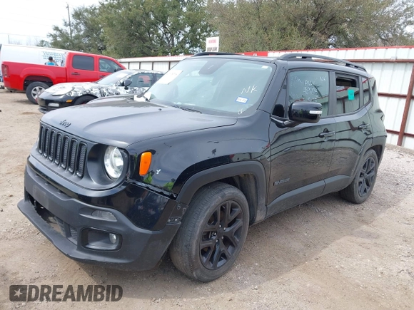 2017 Jeep Renegade Latitude with VIN ZACCJABB3HPG45259, listed as a IAAI auction lot 41675708 with Not Provided miles and . Bid and sale history available at DreamBid. Image 16.