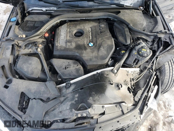 2017 BMW 5 Series 530i xDrive with VIN WBAJA7C39HG905000, listed as a Copart auction lot 45930815 with 66,204 mi miles and Salvage Title. Bid and sale history available at carsss.com. Image 12.