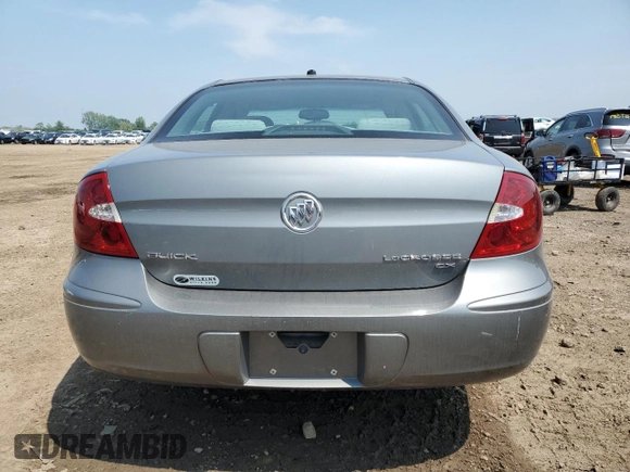 2007 Buick LaCrosse CX with VIN 2G4WC582X71133430, listed as a Copart auction lot 58979985 with 88,994 mi miles and Salvage title. Bid and sale history available at DreamBid. Image 6.