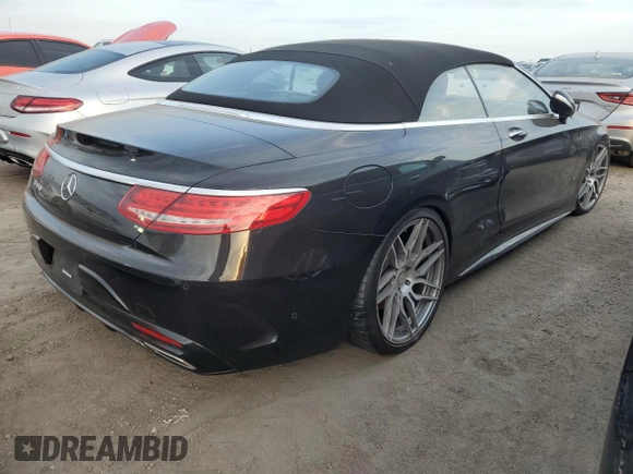 2017 Mercedes-Benz S 550 with VIN WDDXK8CB6HA021306, listed as a Copart auction lot 76174494 with Not Provided miles and Non Repairable. Bid and sale history available at DreamBid. Image 3.