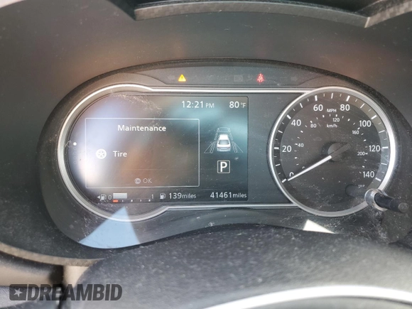 2020 Nissan Versa SR with VIN 3N1CN8FV1LL901789, listed as a Copart auction lot 84638954 with 41,461 mi miles and Salvage Title. Bid and sale history available at DreamBid. Image 9.