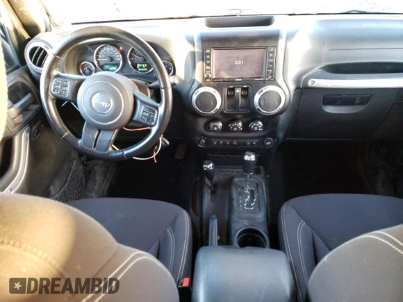 2013 Jeep Wrangler Rubicon 10th Anniversary with VIN 1C4BJWCG6DL507667, listed as a Copart auction lot 84139134 with 264,970 mi miles and Salvage Title. Bid and sale history available at DreamBid. Image 8.