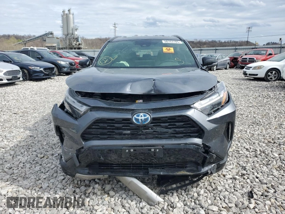 2024 Toyota RAV4 Hybrid XSE with VIN JTME6RFV8RD553156, listed as a Copart auction lot 50163185 with 10,559 mi miles and Salvage Title. Bid and sale history available at carsss.com. Image 5.