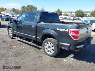 2010 Ford F-150 XL with VIN 1FTFW1EV8AFB54702, listed as a IAAI auction lot 41537513 with 1 mi miles. Bid and sale history available at carsss.com. Image 3.
