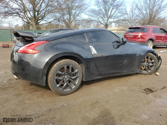 2016 Nissan 370Z with VIN JN1AZ4EH9GM934356, listed as a Copart auction lot 44429315 with NaN miles and Salvage Title. Bid and sale history available at carsss.com. Image 3.