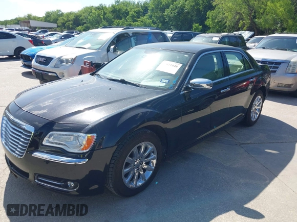 2013 Chrysler 300 with VIN 2C3CCAET5DH650221, listed as a IAAI auction lot 42071848 with 1 mi miles. Bid and sale history available at carsss.com. Image 2.