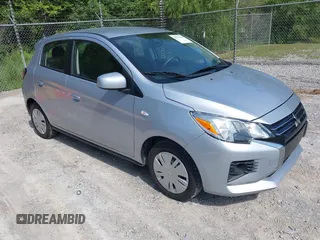 2024 Mitsubishi Mirage ES z VIN ML32AUHJ4RH020439, wystawiony jako IAAI lot #42338478 z przebiegiem 21 183 mil mil oraz . Historia ofert i sprzedaży dostępna na DreamBid. Obrazek 1.