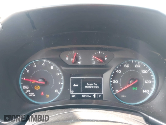 2018 Chevrolet Equinox LT with VIN 3GNAXJEV4JS564245, listed as a IAAI auction lot 41793485 with 105,179 mi miles. Bid and sale history available at carsss.com. Image 7.
