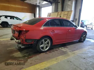 2018 Audi S4 Premium Plus with VIN WAUB4AF48JA002598, listed as a Copart auction lot 69977864 with 127,486 mi miles and Salvage Title. Bid and sale history available at carsss.com. Image 3.