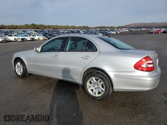 2004 Mercedes-Benz E 320 with VIN WDBUF65JX4A425681, listed as a Copart auction lot 43060365 with 179,955 mi miles and Salvage Title. Bid and sale history available at carsss.com. Image 2.