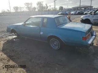 1981 Buick Regal with VIN 1G4AJ47A6BZ141222, listed as a Copart auction lot 78720344 with 64,001 mi miles and Non Repairable. Bid and sale history available at DreamBid. Image 2.
