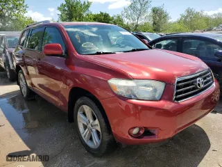 2010 Toyota Highlander Sport with VIN JTEEK3EHXA2152532, listed as a Copart auction lot 54220404 with 93,487 mi miles and Salvage Title. Bid and sale history available at carsss.com. Image 4.