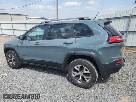 2014 Jeep Cherokee Trailhawk с VIN 1C4PJMBS1EW212024, выставлен на аукционе Copart как лот 58825265 с пробегом 99 087 миль миль и Списание • Salvage title. История ставок и продаж доступна на DreamBid. Изображение 2.