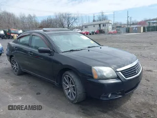 2009 Mitsubishi Galant ES with VIN 4A3AB36F39E039240, listed as a IAAI auction lot 42059370 with 220,423 mi miles. Bid and sale history available at carsss.com. Image 1.