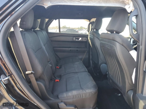 2020 Ford Police Interceptor Utility with VIN 1FM5K8ABXLGA96855, listed as a Copart auction lot 80433274 with 38,922 mi miles and Salvage Title. Bid and sale history available at carsss.com. Image 11.