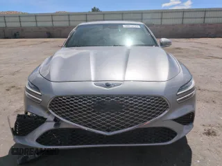 2022 Genesis G70 2.0T z VIN KMTG34TA2NU095874, wystawiony jako Copart lot #56803375 z przebiegiem 61 492 mil mil oraz Szkoda całkowita • Salvage title. Historia ofert i sprzedaży dostępna na DreamBid. Obrazek 5.
