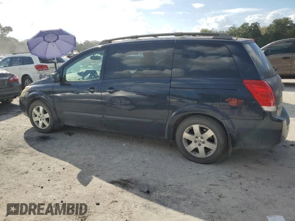 2005 Nissan Quest SL with VIN 5N1BV28U45N122878, listed as a Copart auction lot 79951924 with 157,540 mi miles and Salvage Title. Bid and sale history available at carsss.com. Image 2.
