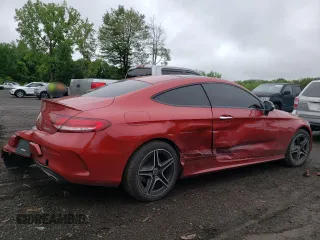 2020 Mercedes-Benz C 300 z VIN W1KWJ8EB4LF983921, wystawiony jako Copart lot #60436625 z przebiegiem 33 650 mil mil oraz Szkoda całkowita • Salvage title. Historia ofert i sprzedaży dostępna na DreamBid. Obrazek 3.