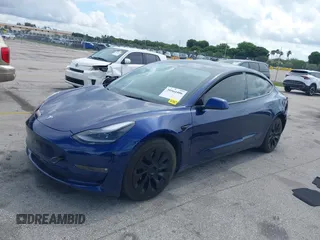2022 Tesla Model 3 with VIN 5YJ3E1EA4NF191808, listed as a IAAI auction lot 39564406 with 6,756 mi miles. Bid and sale history available at carsss.com. Image 17.