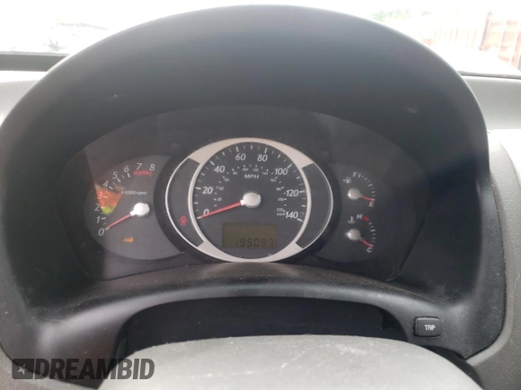 2007 Hyundai Tucson SE with VIN KM8JN72D27U569221, listed as a Copart auction lot 74250944 with 195,097 mi miles and Salvage Title. Bid and sale history available at carsss.com. Image 9.