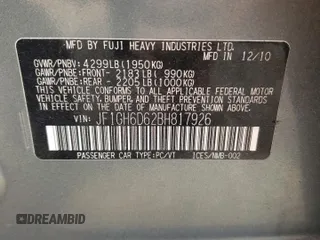 2011 Subaru Impreza Outback Special Sports with VIN JF1GH6D62BH817926, listed as a Copart auction lot 51451705 with 171,477 mi miles and Salvage title. Bid and sale history available at DreamBid. Image 16.