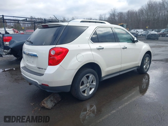 2014 Chevrolet Equinox LTZ with VIN 1GNALDEK6EZ111157, listed as a IAAI auction lot 41862530 with 1 mi miles. Bid and sale history available at carsss.com. Image 4.
