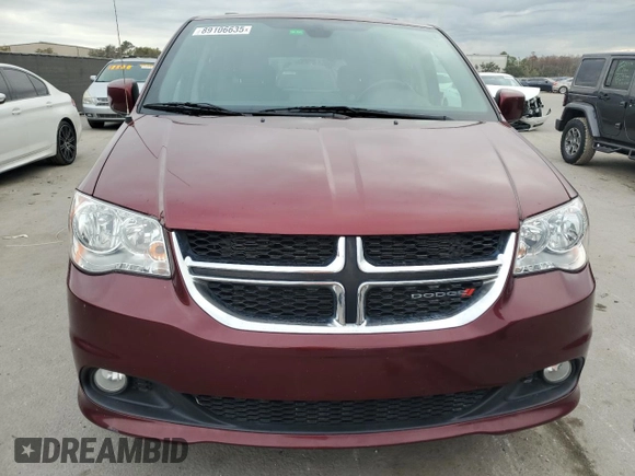 2019 Dodge Grand Caravan SXT with VIN 2C4RDGCGXKR807759, listed as a Copart auction lot 89106635 with 119,268 mi miles and Clean Title. Bid and sale history available at DreamBid. Image 5.