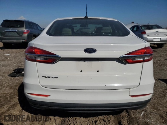 2019 Ford Fusion S with VIN 3FA6P0G76KR247850, listed as a Copart auction lot 49041185 with 189,591 mi miles and Salvage Title. Bid and sale history available at DreamBid. Image 6.