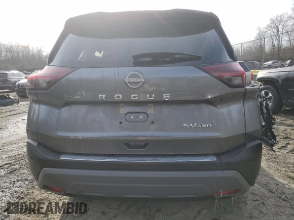 2022 Nissan Rogue SV with VIN 5N1BT3BB2NC688679, listed as a Copart auction lot 42315665 with Not Provided miles and Salvage Title. Bid and sale history available at DreamBid. Image 6.