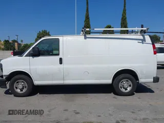 2023 Chevrolet Express Cargo with VIN 1GCWGAFP2P1100606, listed as a IAAI auction lot 42450171 with 34,000 mi miles and . Bid and sale history available at DreamBid. Image 15.
