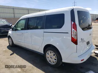 2014 Ford Transit Connect XLT with VIN NM0GE9F78E1141664, listed as a Copart auction lot 54843735 with 25,802 mi miles and Salvage title. Bid and sale history available at DreamBid. Image 2.