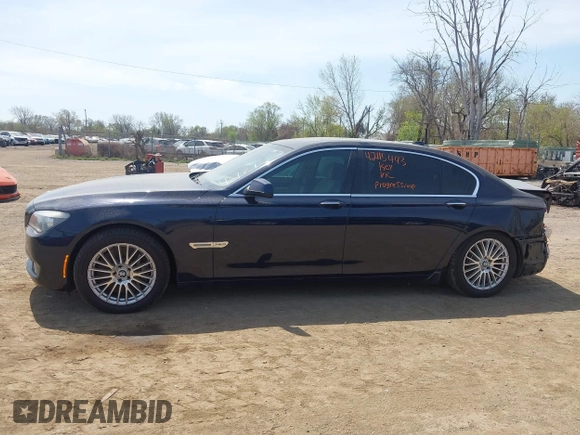 2012 BMW 7 Series 750Li xDrive with VIN WBAKC8C54CC434721, listed as a IAAI auction lot 42115443 with 109,368 mi miles and . Bid and sale history available at DreamBid. Image 15.