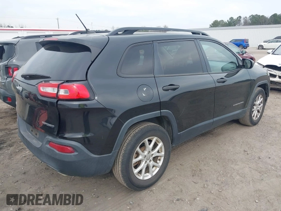 2016 Jeep Cherokee Altitude with VIN 1C4PJMAS8GW220688, listed as a IAAI auction lot 41797430 with 218,631 mi miles and . Bid and sale history available at DreamBid. Image 4.