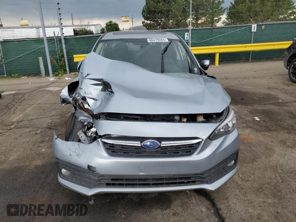 2022 Subaru Impreza Premium with VIN 4S3GKAD61N3607317, listed as a Copart auction lot 60470265 with 96,523 mi miles and Non repairable. Bid and sale history available at DreamBid. Image 5.