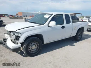 2009 Chevrolet Colorado Work Truck with VIN 1GCCS19E598145304, listed as a IAAI auction lot 41875757 with 211,667 mi miles. Bid and sale history available at carsss.com. Image 2.