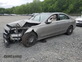 2024 Mercedes-Benz C 300 with VIN W1KAF4HB4RR231935, listed as a Copart auction lot 61066085 with Not provided miles and Salvage title. Bid and sale history available at DreamBid. Image 1.
