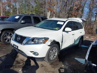 2015 Nissan Pathfinder Platinum z VIN 5N1AR2MM1FC636352, wystawiony jako IAAI lot #38486561 z przebiegiem 105 934 mil mil oraz . Historia ofert i sprzedaży dostępna na DreamBid. Obrazek 2.