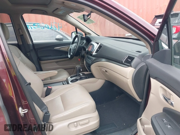 2016 Honda Pilot EX-L with VIN 5FNYF6H55GB082646, listed as a IAAI auction lot 42682375 with 96,314 mi miles and . Bid and sale history available at DreamBid. Image 5.