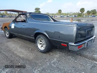 1982 Chevrolet El Camino with VIN 1GCCW80H9CR181020, listed as a IAAI auction lot 41213196 with 1 mi miles. Bid and sale history available at carsss.com. Image 3.