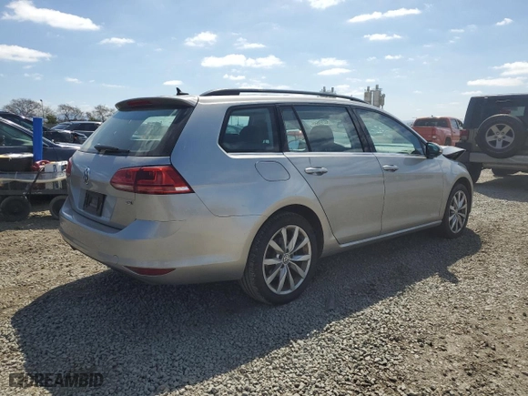 2016 Volkswagen Golf SportWagen TSI S with VIN 3VWC17AU8GM517538, listed as a Copart auction lot 50269665 with 118,518 mi miles and Salvage Title. Bid and sale history available at carsss.com. Image 3.