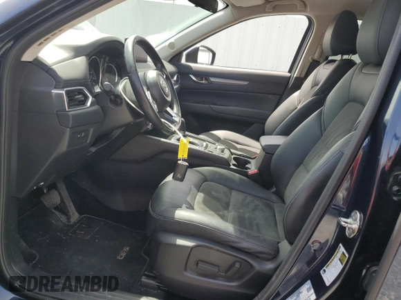 2021 Mazda CX-5 Touring with VIN JM3KFBCM0M0302015, listed as a Copart auction lot 55077305 with 40,558 mi miles and Salvage Title. Bid and sale history available at carsss.com. Image 7.